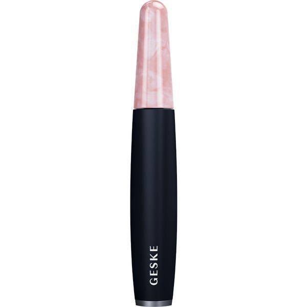 Ручка-массажер для лица с розовым кварцем GESKE&nbsp;SmartAppGuided&nbsp;Rose&nbsp;Quartz&nbsp;&&nbsp;Depuffing&nbsp;Pen&nbsp;6in1&nbsp;black HB0661