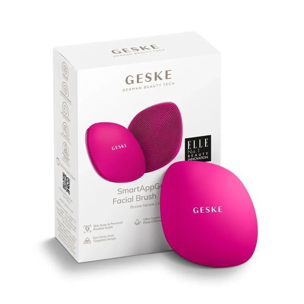 Щітка для обличчя GESKE Facial Brush 4 в 1, magenta HB0043
