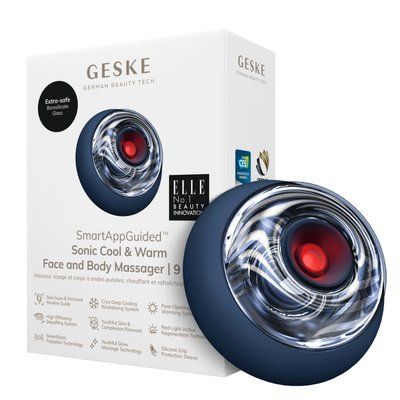 Масажер для обличчя та тіла GESKE Sonic Cool & Warm Face and Body Massager 9 в 1 midnight HB0279