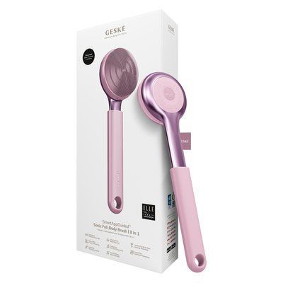 Ультразвукова щітка для всього тіла GESKE Sonic Full-Body Brush & Intensive Exfoliator 8 в 1, pink HB0379