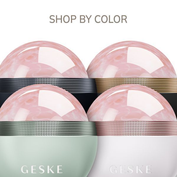 Шариковый массажер с розовым кварцем GESKE&nbsp;SmartAppGuided&nbsp;Rose&nbsp;Quartz&nbsp;Depuffing&nbsp;Sphere&nbsp;7in1&nbsp;starlight HB0652