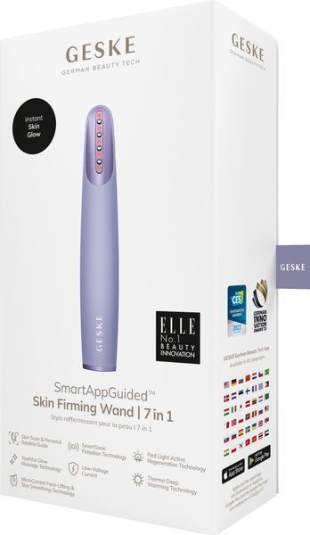 Пристрій для зміцнення і тонізації шкіри обличчя GESKE Skin Firming Wand 7 в 1, purple HB0433