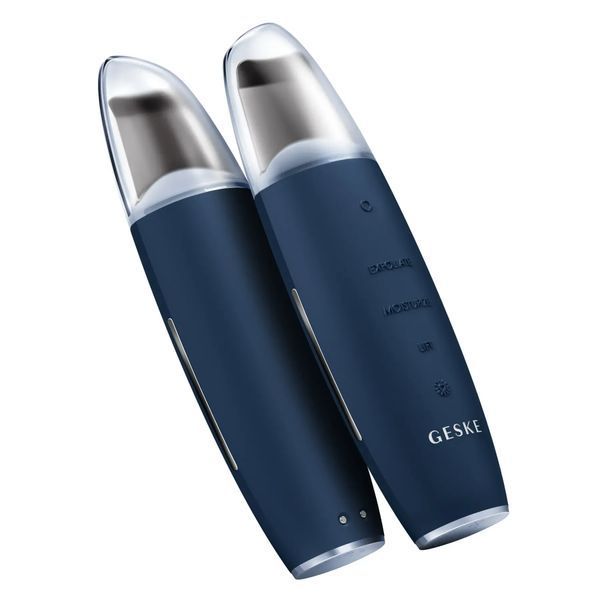 Микротоковый скрабер для кожи и устранения черных точек GESKE MicroCurrent Skin Scrubber & Blackhead Remover 9 в 1, midnight HB0144