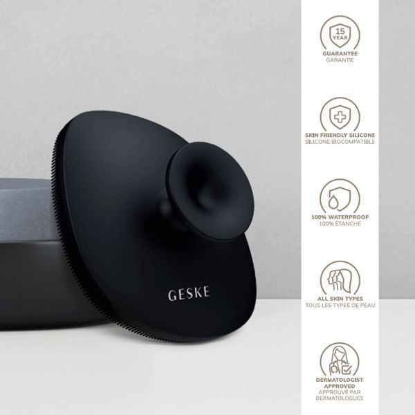 Щітка для тіла GESKE Body Brush 4 в 1, black HB0330