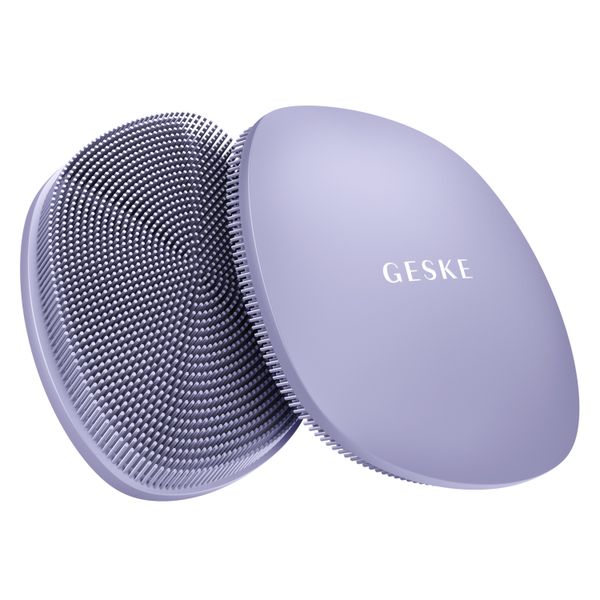 Щітка для обличчя GESKE Facial Brush 4 в 1, purple HB0046 фото