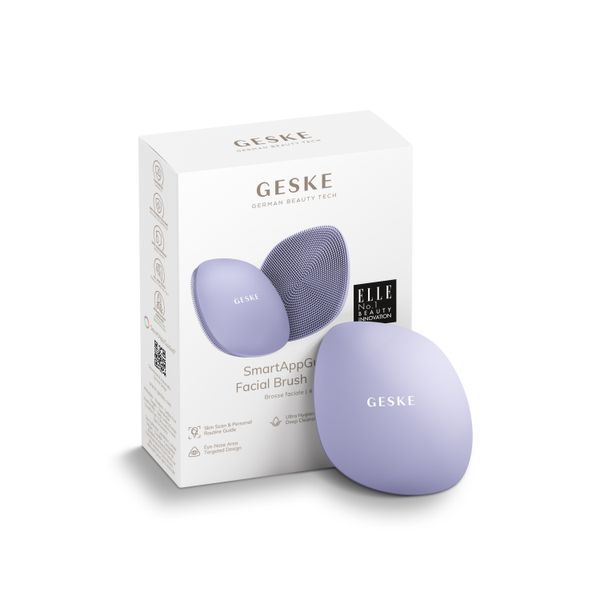 Щітка для обличчя GESKE Facial Brush 4 в 1, purple HB0046 фото