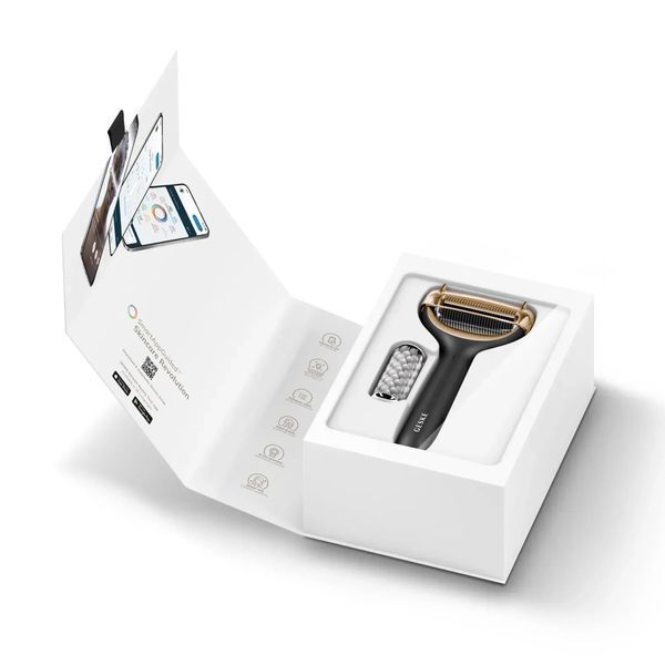Электронный роллер для лица и тела с микроиглами GESKE MicroNeedle Face & Body Roller 8 в 1, gray HB0196