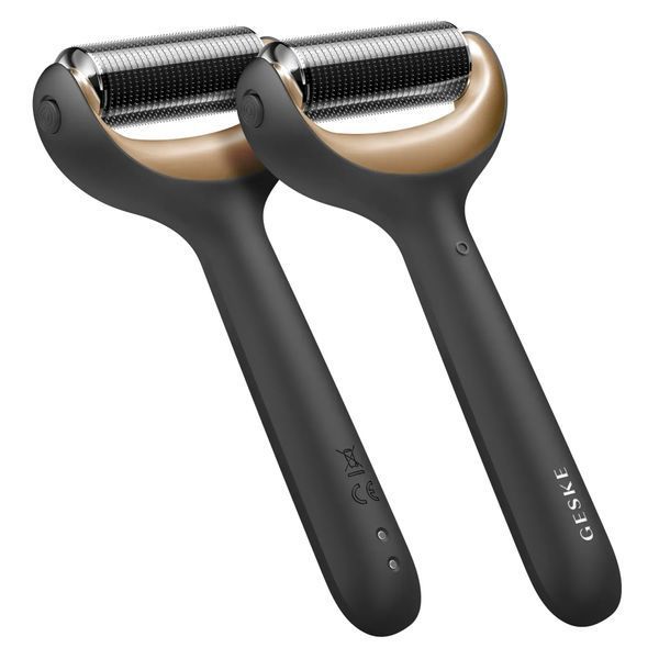 Электронный роллер для лица и тела с микроиглами GESKE MicroNeedle Face & Body Roller 8 в 1, gray HB0196