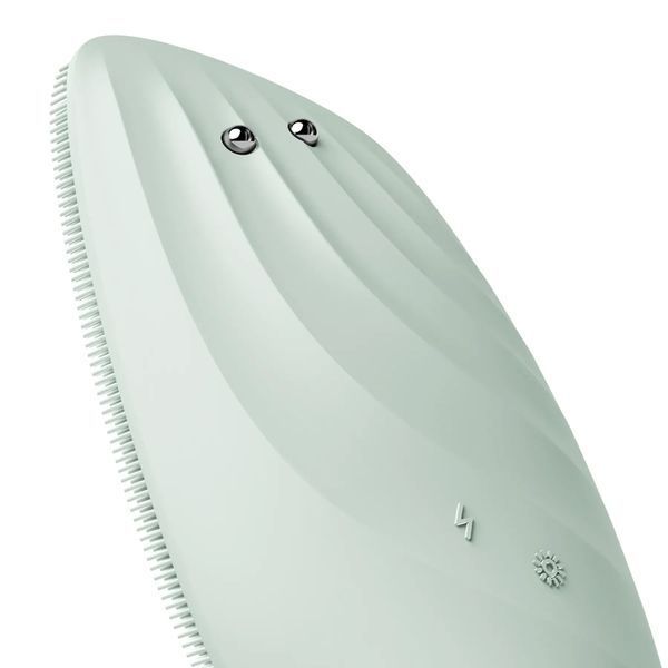 Очищувальна щітка для обличчя GESKE Sonic Thermo Facial Brush & Face-Lifter 8 в 1 green HB0096