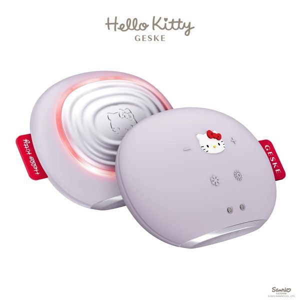 Ультразвуковая маска тепло и холод GESKE Sonic Warm & Cool Mask 8 в 1 by Hello Kitty, purple HB0246